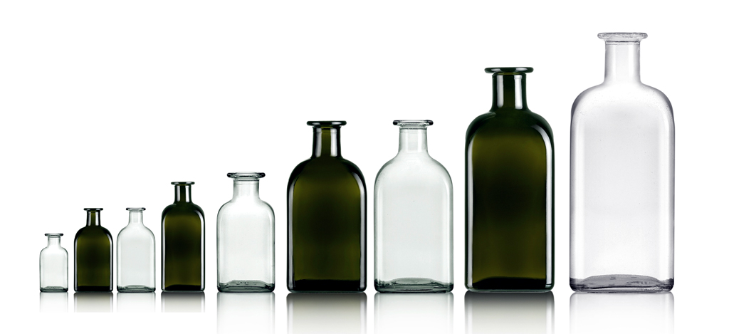 bouteilles petites et grandes contenances Studio Glass®